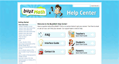 Desktop Screenshot of buzzmath-help.scolab.com